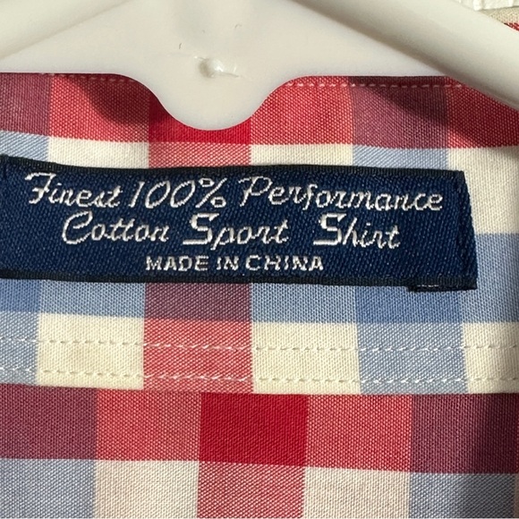 Paul Fredrick Performance Cotton Sport Shirt, XXLT, cotton, spring - Picture 7 of 8